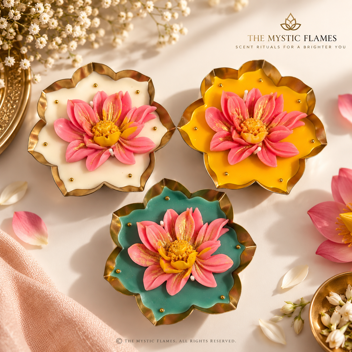 Kamal Urli Gift Set of 3