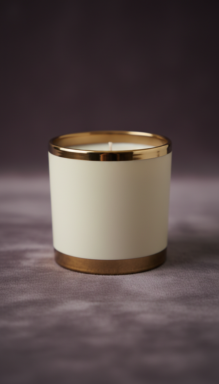 Ivory Silk coconut wax candle