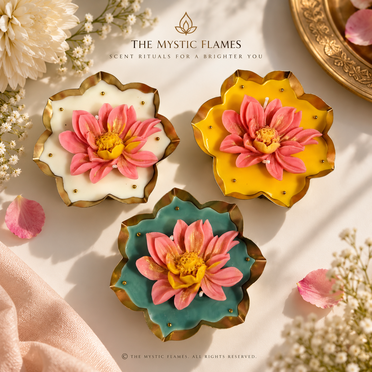 Kamal Urli Gift Set of 3